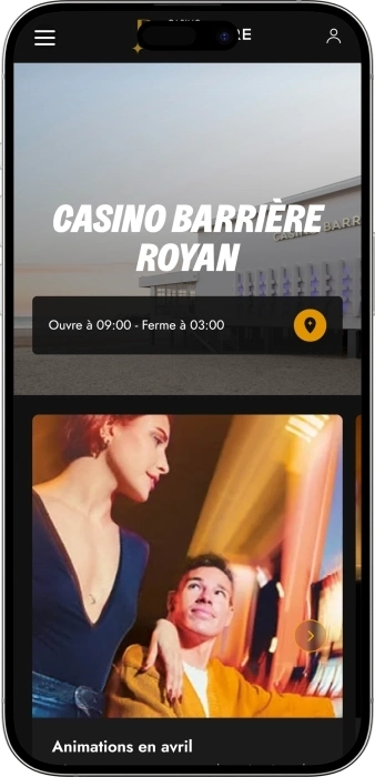 Application Casino Barrière Royan